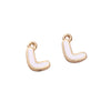 Alloy Geometric Irregular Alphabet Beads Handmade Bracelet Jewelry Accessories
