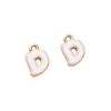 Alloy Geometric Irregular Alphabet Beads Handmade Bracelet Jewelry Accessories