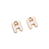 Alloy Geometric Irregular Alphabet Beads Handmade Bracelet Jewelry Accessories