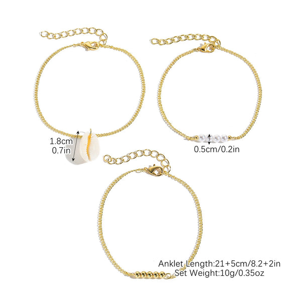 Alloy Geometric Kanklet For Women Bohemian Vintage Style