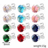 Alloy Geometric Light Luxury Electroplating Women's Earrings Sixpiece Set Jewelry