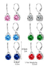 Alloy Geometric Light Luxury Electroplating Women's Earrings Sixpiece Set Jewelry