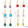 Alloy Geometric Light Luxury Electroplating Women's Earrings Sixpiece Set Jewelry