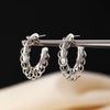 Alloy Geometric Long Tassel Chain Earrings For Women Electroplated