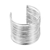 Alloy Geometric Metal Hollow Wire Drawing Electroplating Women's Personality Bracelet