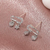 Alloy Geometric Micropaved Zircon Electroplated Paperclip Bracelet For Women