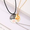 Alloy Geometric Minimalist Electroplated Twopiece Set Necklace With Stars Moon And Sun Splicing