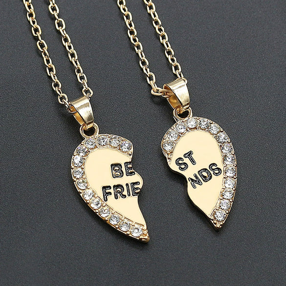 Alloy Geometric Minimalist Electroplated Twopiece Set Necklace With Stars Moon And Sun Splicing