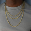 Alloy Geometric Nk Chain Necklace Jewelry Electroplating For Men And Women
