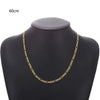 Alloy Geometric Nk Chain Necklace Jewelry Electroplating For Men And Women