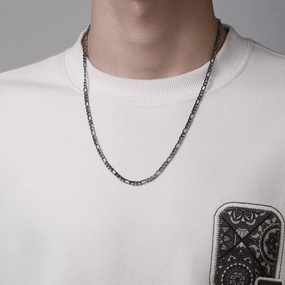 Alloy Geometric Nk Chain Necklace Jewelry Electroplating For Men And Women