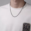 Alloy Geometric Nk Chain Necklace Jewelry Electroplating For Men And Women