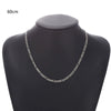 Alloy Geometric Nk Chain Necklace Jewelry Electroplating For Men And Women