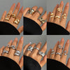 Alloy Geometric Open Ring For Ladies With Electroplating Treatment