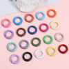 Alloy Geometric Painted Round Handmade Key Ring And Mobile Phone Chain Jewelry Accessories