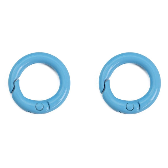Alloy Geometric Painted Round Handmade Key Ring And Mobile Phone Chain Jewelry Accessories