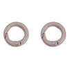 Alloy Geometric Painted Round Handmade Key Ring And Mobile Phone Chain Jewelry Accessories