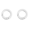 Alloy Geometric Painted Round Handmade Key Ring And Mobile Phone Chain Jewelry Accessories