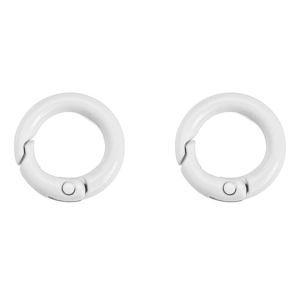 Alloy Geometric Painted Round Handmade Key Ring And Mobile Phone Chain Jewelry Accessories
