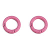 Alloy Geometric Painted Round Handmade Key Ring And Mobile Phone Chain Jewelry Accessories