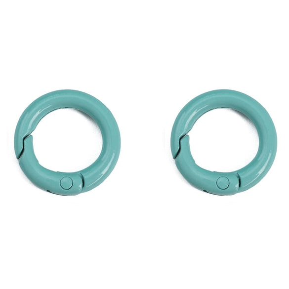 Alloy Geometric Painted Round Handmade Key Ring And Mobile Phone Chain Jewelry Accessories