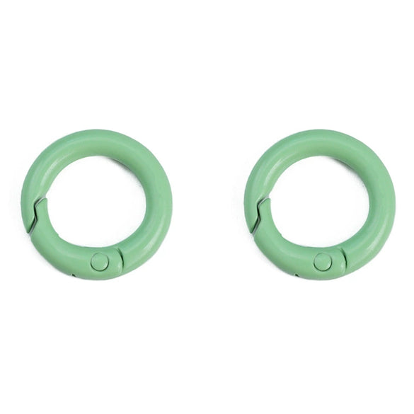 Alloy Geometric Painted Round Handmade Key Ring And Mobile Phone Chain Jewelry Accessories