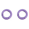 Alloy Geometric Painted Round Handmade Key Ring And Mobile Phone Chain Jewelry Accessories