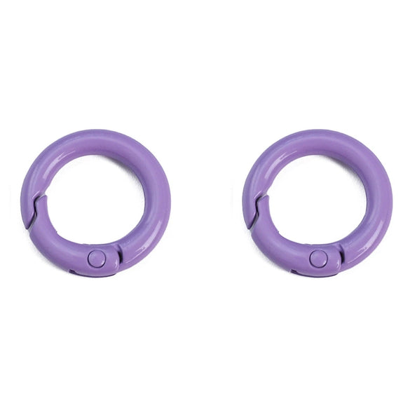 Alloy Geometric Painted Round Handmade Key Ring And Mobile Phone Chain Jewelry Accessories
