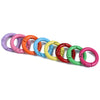 Alloy Geometric Painted Round Handmade Key Ring And Mobile Phone Chain Jewelry Accessories