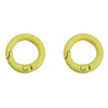 Alloy Geometric Painted Round Handmade Key Ring And Mobile Phone Chain Jewelry Accessories
