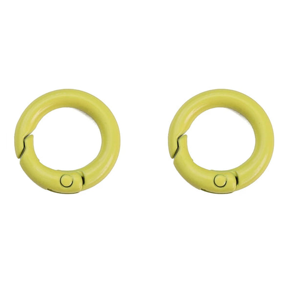 Alloy Geometric Painted Round Handmade Key Ring And Mobile Phone Chain Jewelry Accessories