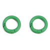 Alloy Geometric Painted Round Handmade Key Ring And Mobile Phone Chain Jewelry Accessories