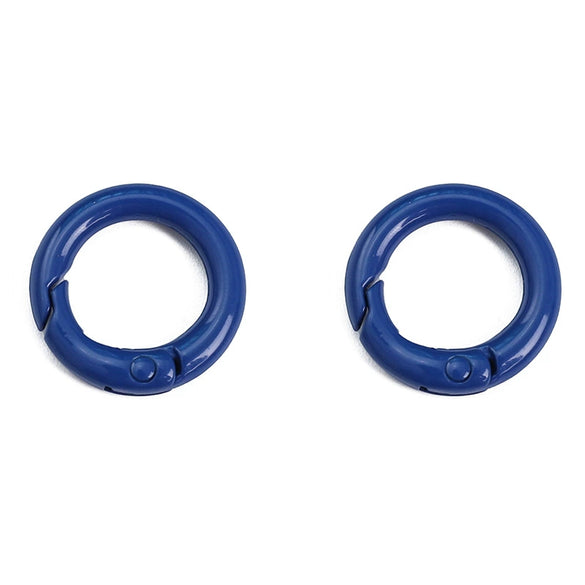Alloy Geometric Painted Round Handmade Key Ring And Mobile Phone Chain Jewelry Accessories