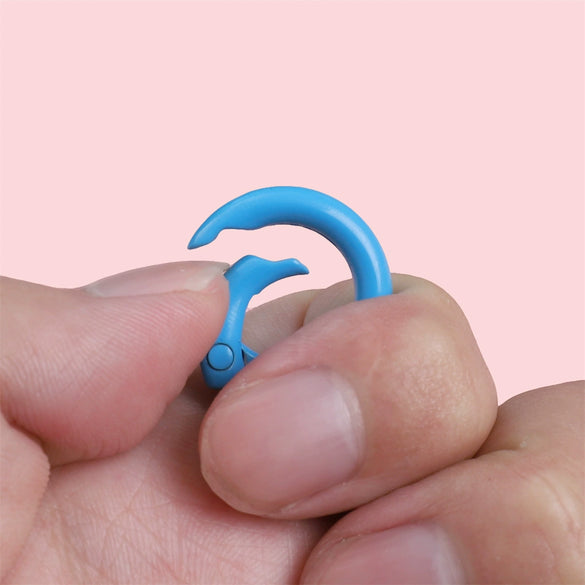 Alloy Geometric Painted Round Handmade Key Ring And Mobile Phone Chain Jewelry Accessories
