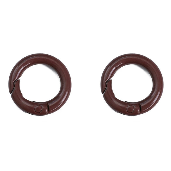 Alloy Geometric Painted Round Handmade Key Ring And Mobile Phone Chain Jewelry Accessories