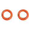 Alloy Geometric Painted Round Handmade Key Ring And Mobile Phone Chain Jewelry Accessories