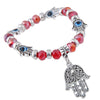Alloy Geometric Palm Pendant Bracelet Jewelry Electroplated For Women