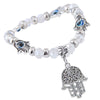 Alloy Geometric Palm Pendant Bracelet Jewelry Electroplated For Women