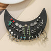 Alloy Geometric Pattern Fivepointed Star Electroplated Women's Earring Set