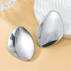 Alloy Geometric Pebble Shape Electroplating Women's Trendy Earrings