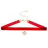 Alloy Geometric Pendant Necklace For Women Electroplated Hip Hop Style Christmas Gift