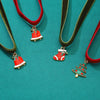 Alloy Geometric Pendant Necklace For Women Electroplated Hip Hop Style Christmas Gift