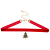 Alloy Geometric Pendant Necklace For Women Electroplated Hip Hop Style Christmas Gift