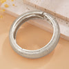 Alloy Geometric Personality Exaggerated Wide Face Electroplated Bracelet