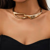 Alloy Geometric Punk Style Clavicle Chain Choker Jewelry