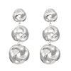 Alloy Geometric Retro Exaggerated Creative Women's Earrings With Electroplating Design