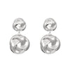 Alloy Geometric Retro Exaggerated Creative Women's Earrings With Electroplating Design