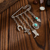 Alloy Geometric Retro Pendant Anklet For Women
