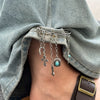 Alloy Geometric Retro Pendant Anklet For Women