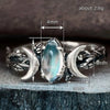 Alloy Geometric Retro Personality Unisex Ring With Electroplating